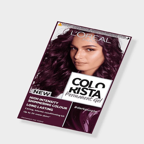 Loreal Colorista (Dark Purple) Permanent Gel Hair Dye – Shopanjali