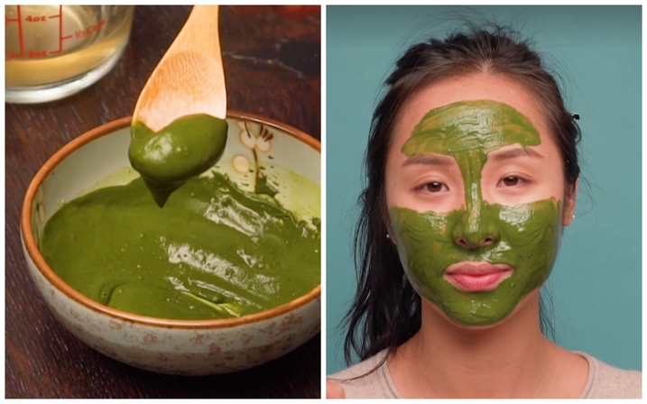 Green tea deals face pack